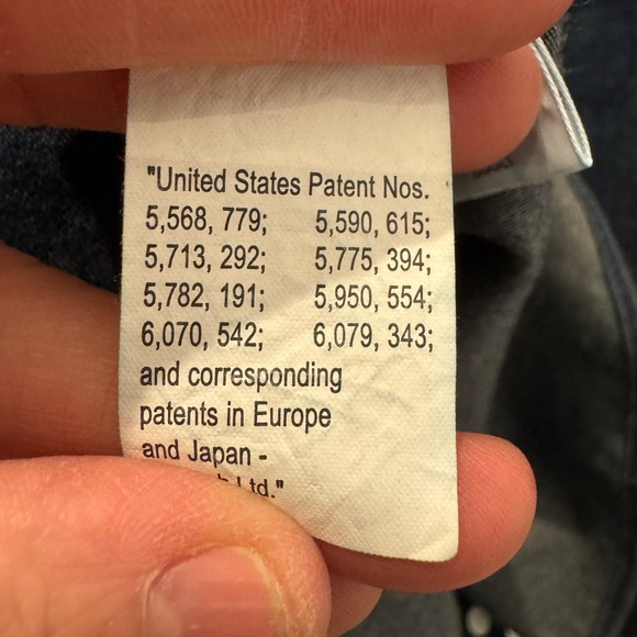 Foxcroft denim non iron, shaped fit button up 20W - Picture 7 of 15